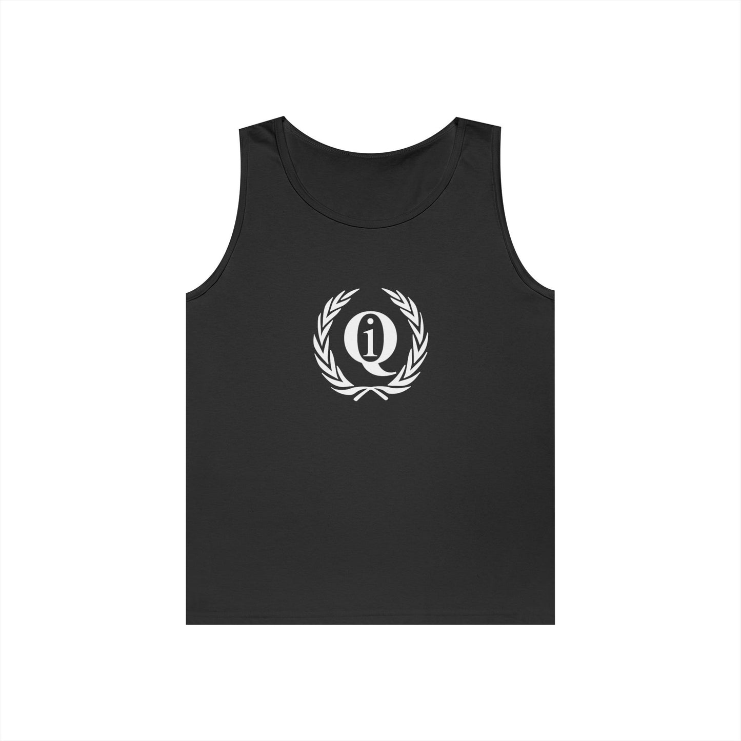 Unisex Heavy Cotton Tank Top - 'Q On Board' Design - Perfect for Summer Adventures