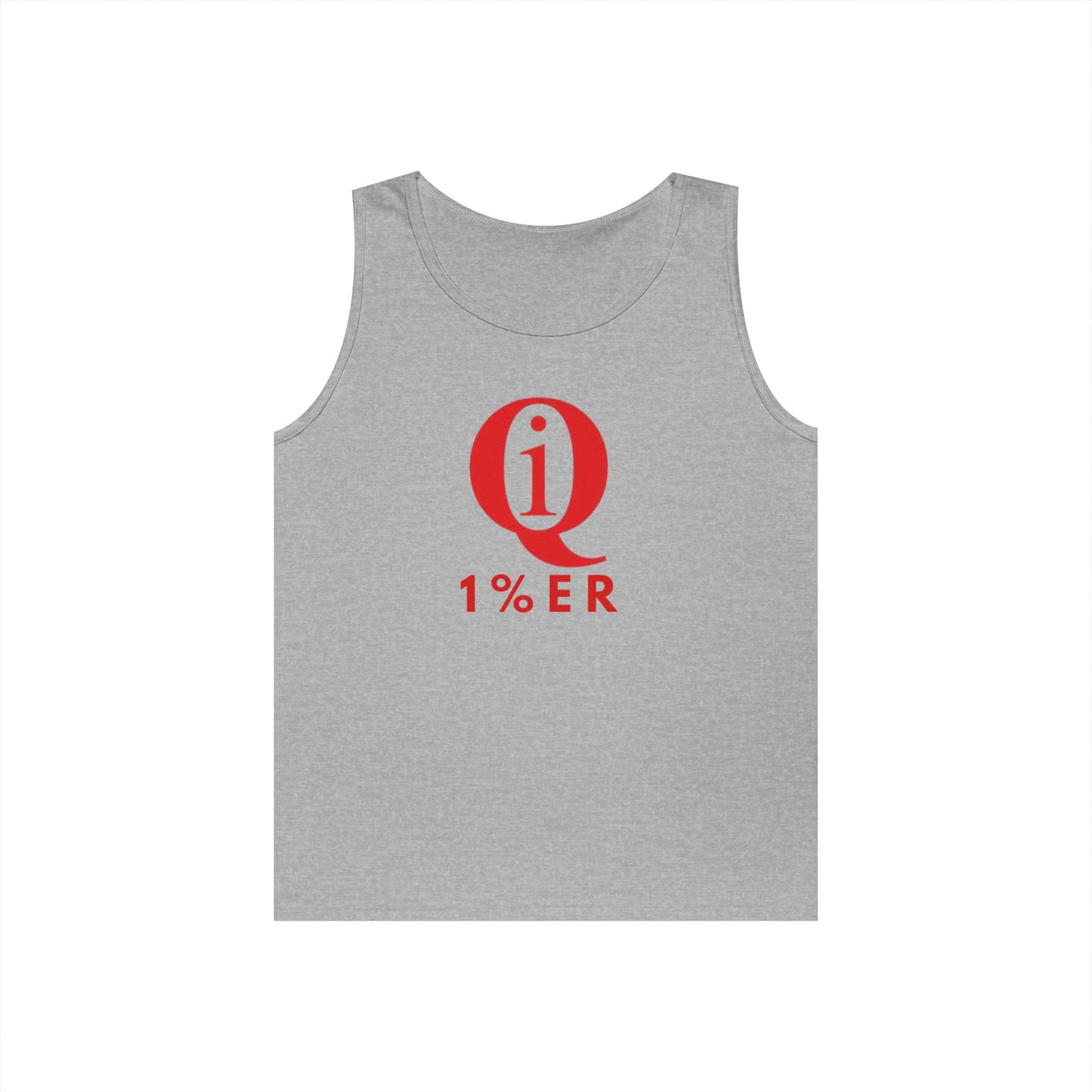 Unisex Heavy Cotton Tank Top - 'Q On Board' Design - Perfect for Summer Adventures