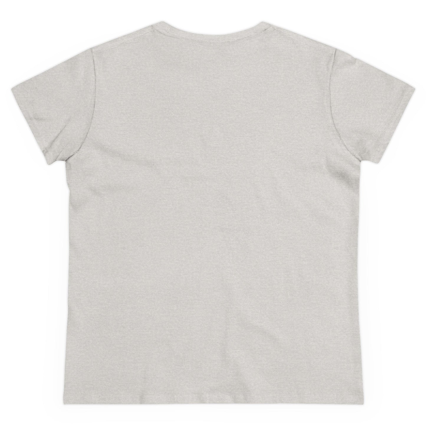 Women's Midweight Cotton Tee with Iconic Laurel Design