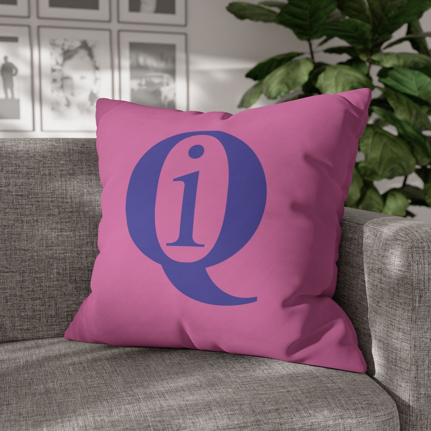 IQ Fashion | Square Poly Canvas Pillowcase