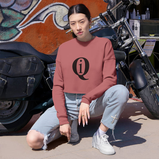 IQ Fashion |  Women's Cropped Sweatshirt