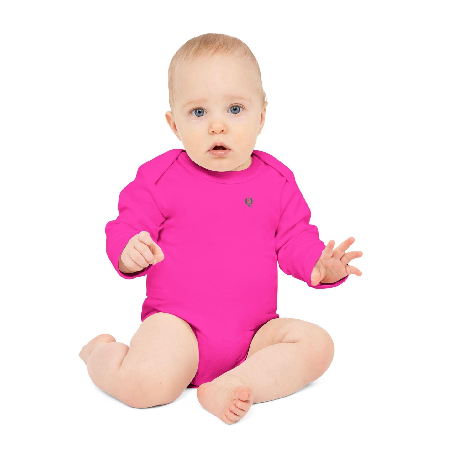 IQ Fashion | Baby Long-Sleeve Organic Bodysuit