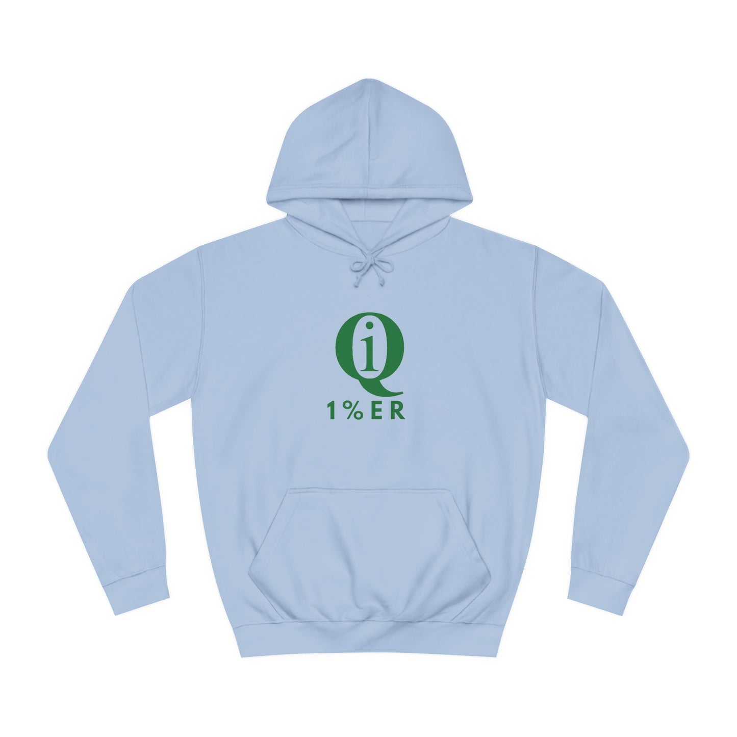 Informative Unisex College Hoodie - 1%ER Design