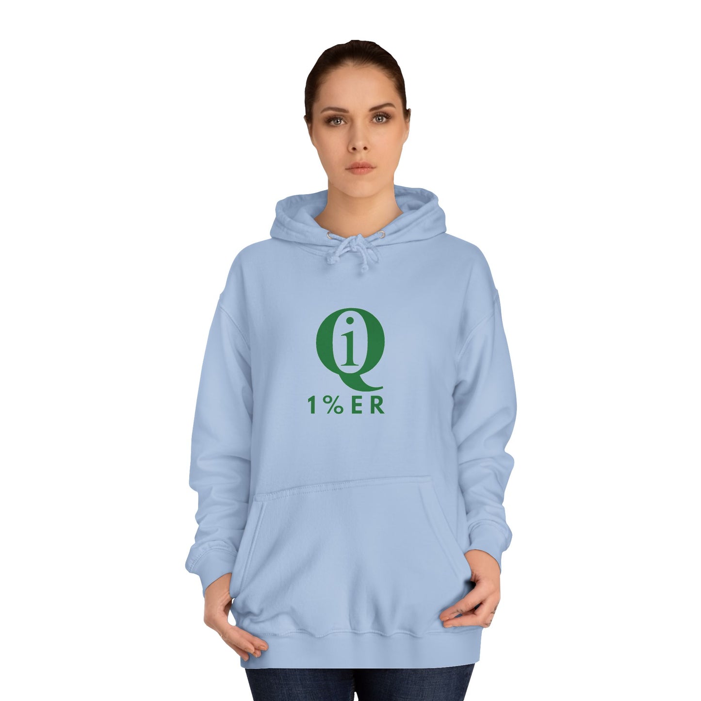 Informative Unisex College Hoodie - 1%ER Design