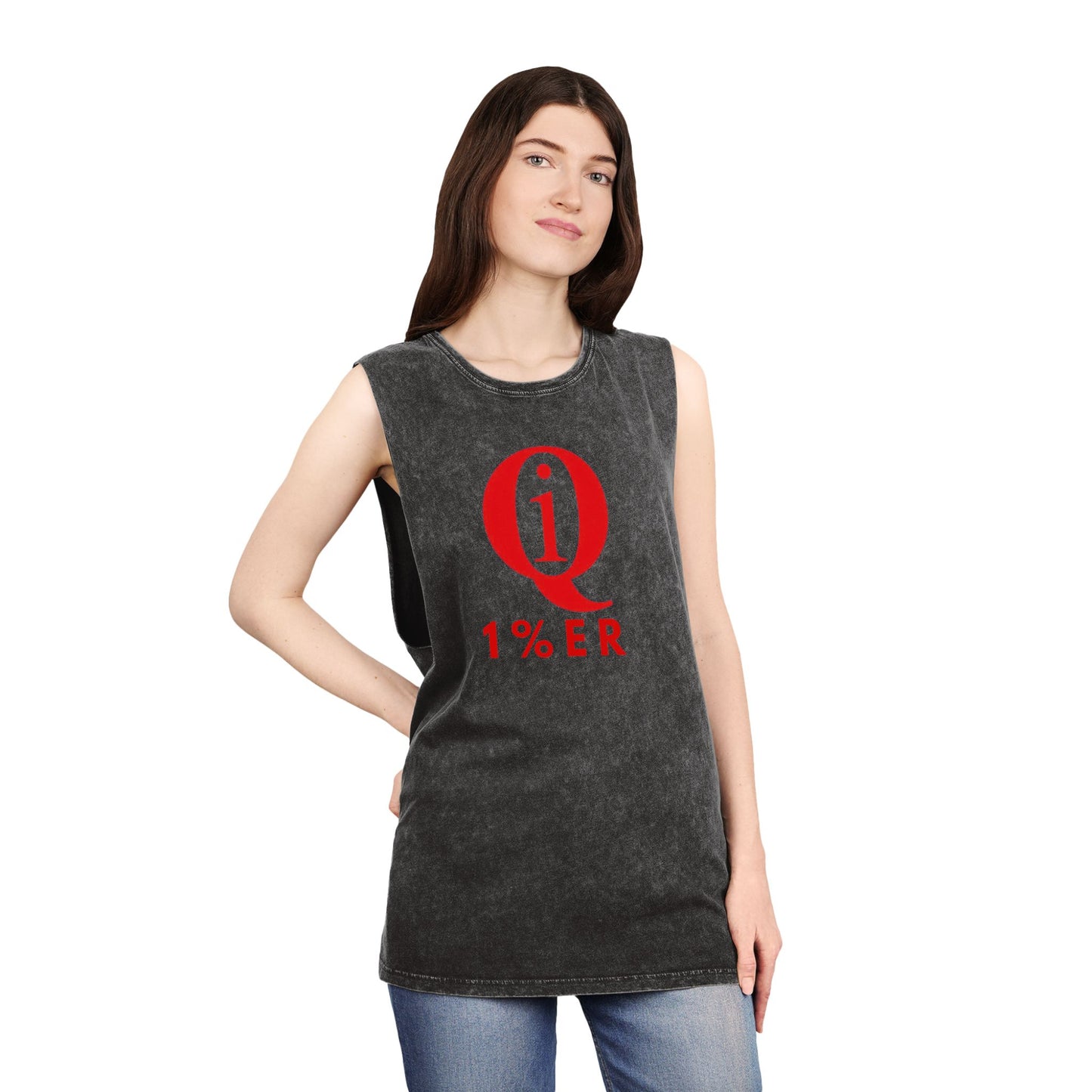 Unisex Stonewash Tank Top