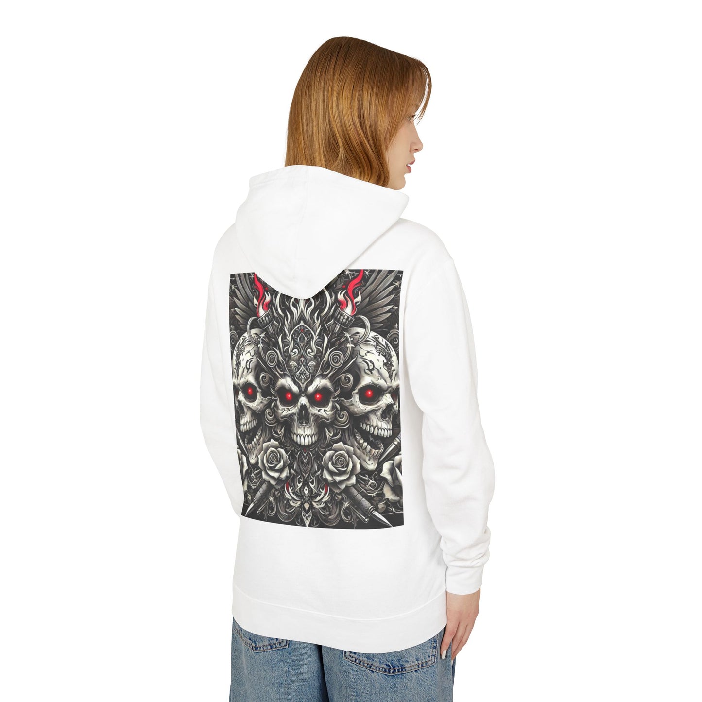 Unisex Lightweight Hooded Sweatshirt