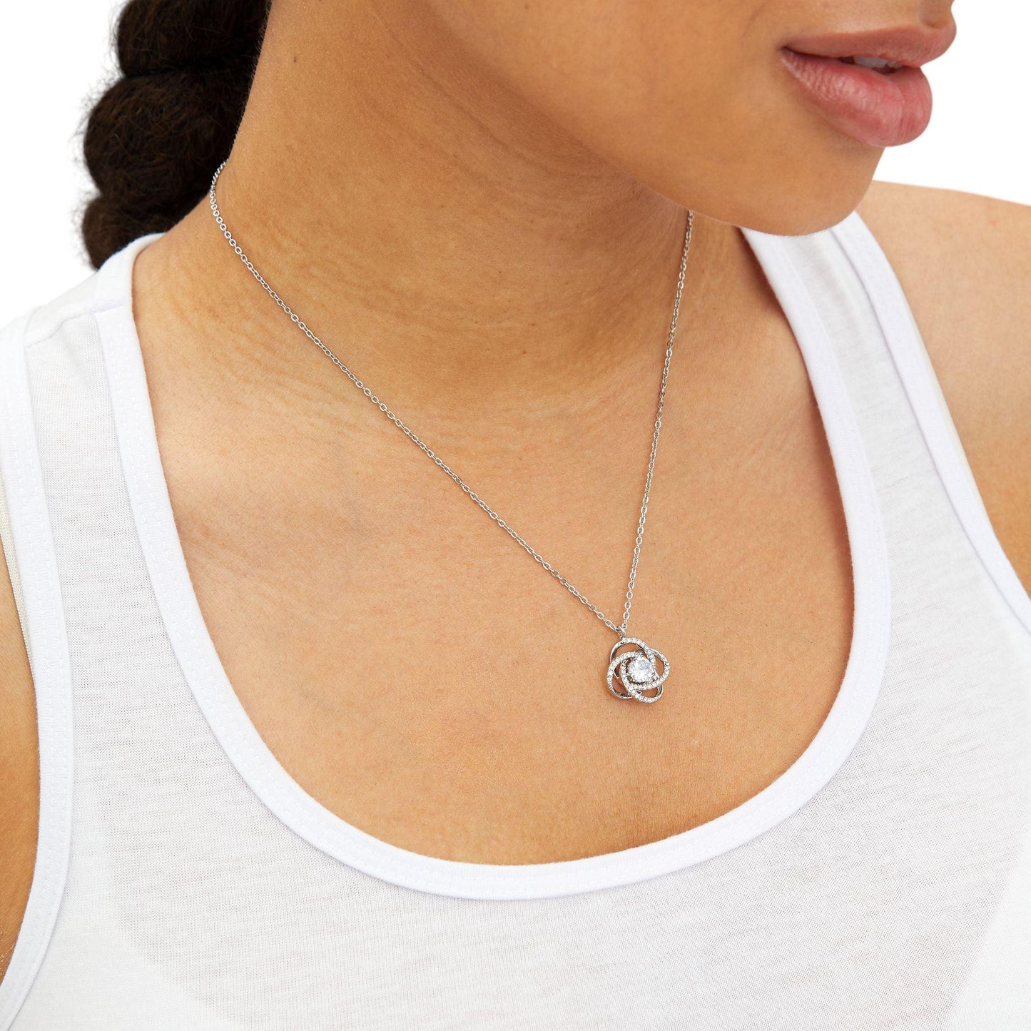 IQ Fashion | Love Knot Necklace