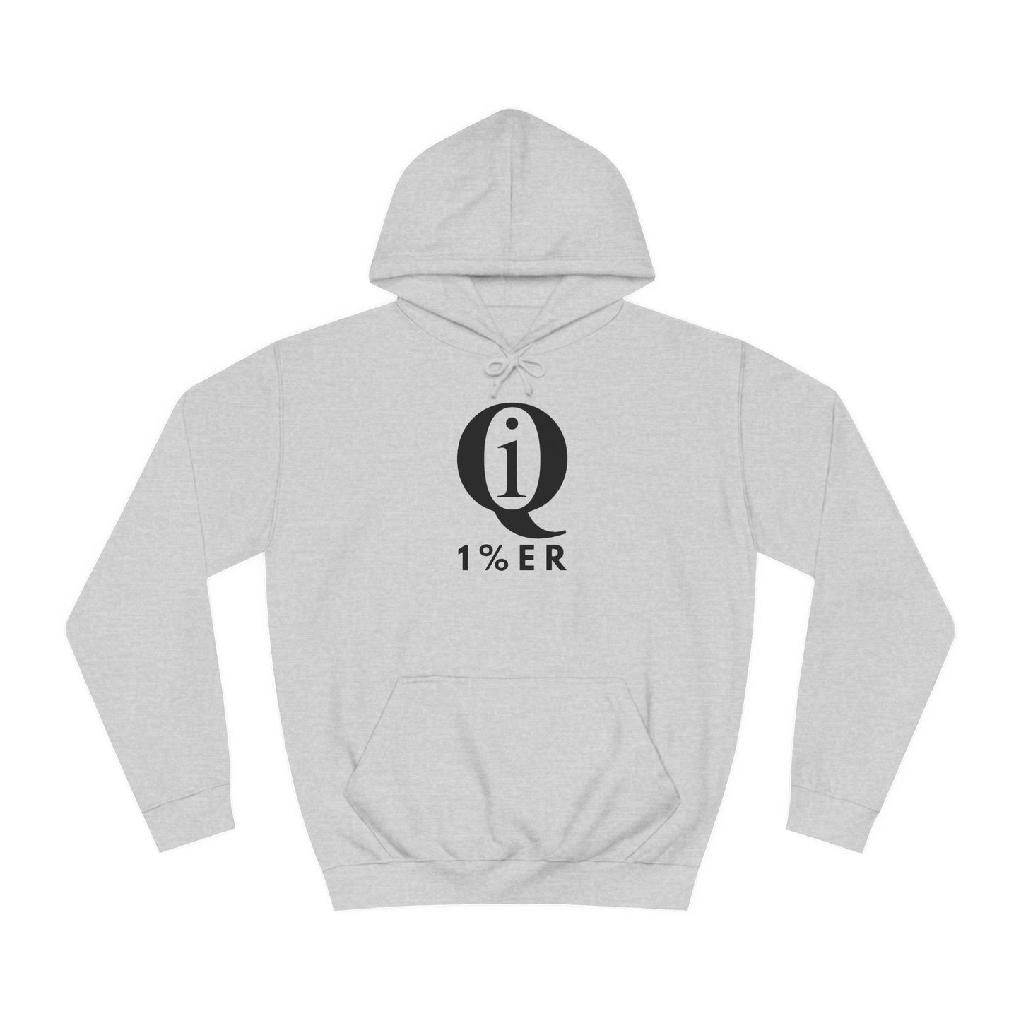 Informative Unisex College Hoodie - 1%ER Design