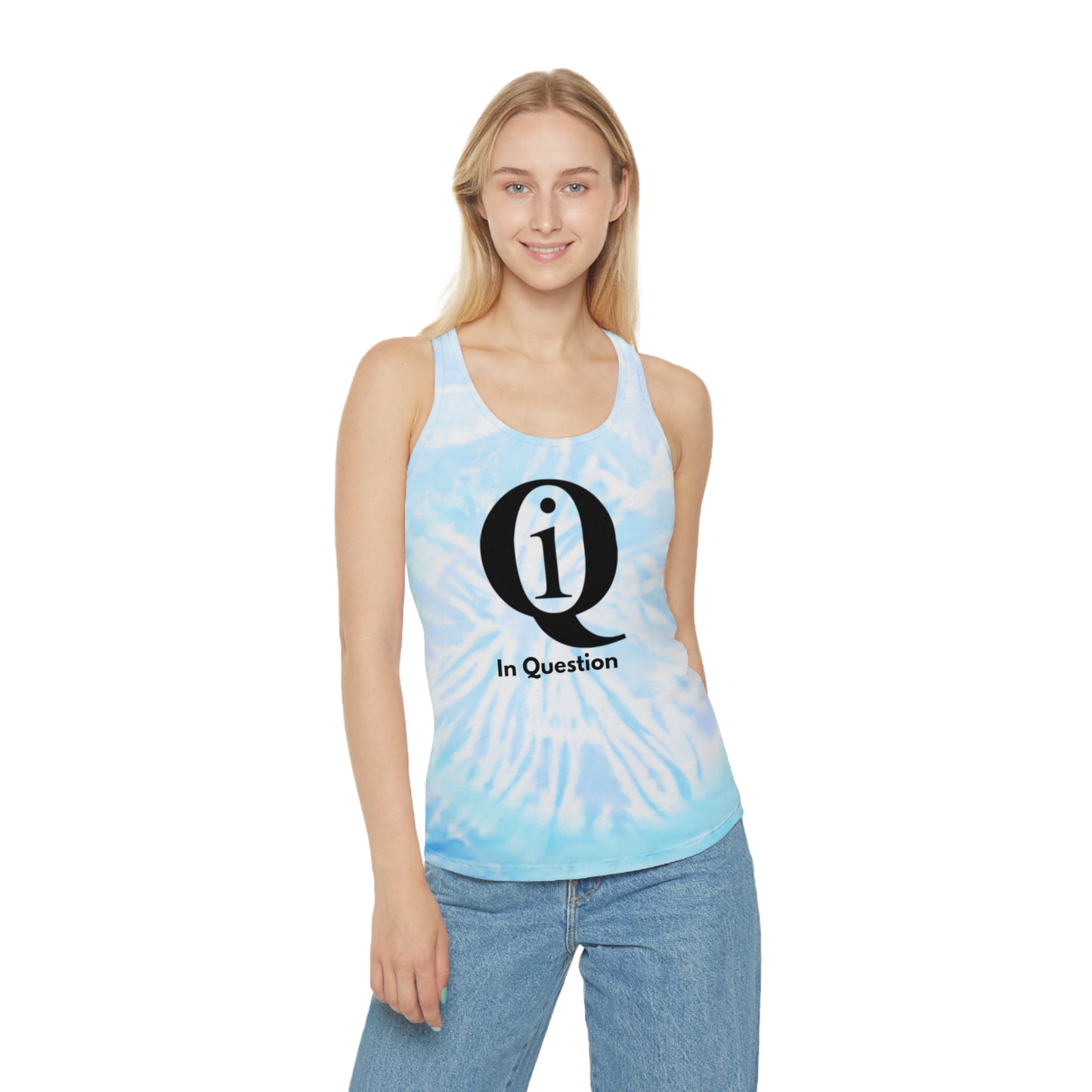 Cool Tie Dye Racerback Tank Top