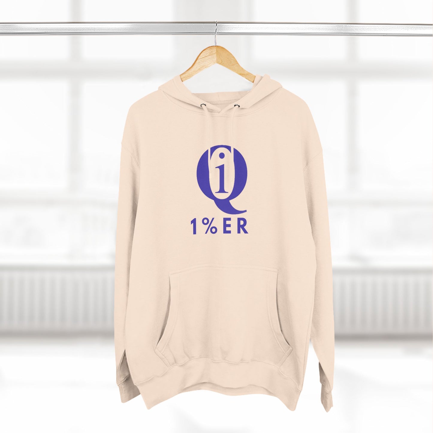 IQ Fashion | Three-Panel Fleece Hoodie