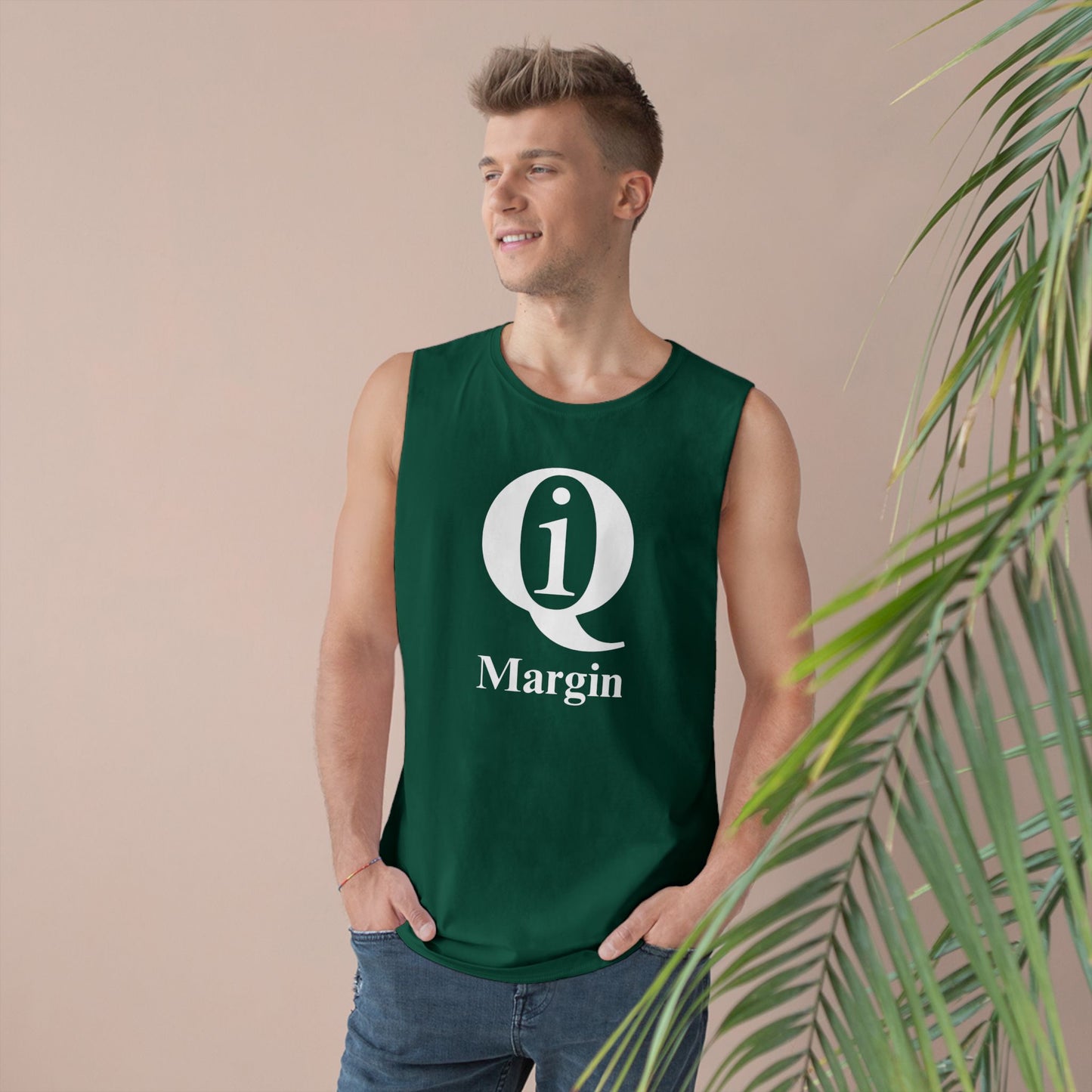 Unisex Barnard Tank - "Q On Board" Motivational Sleeveless Top