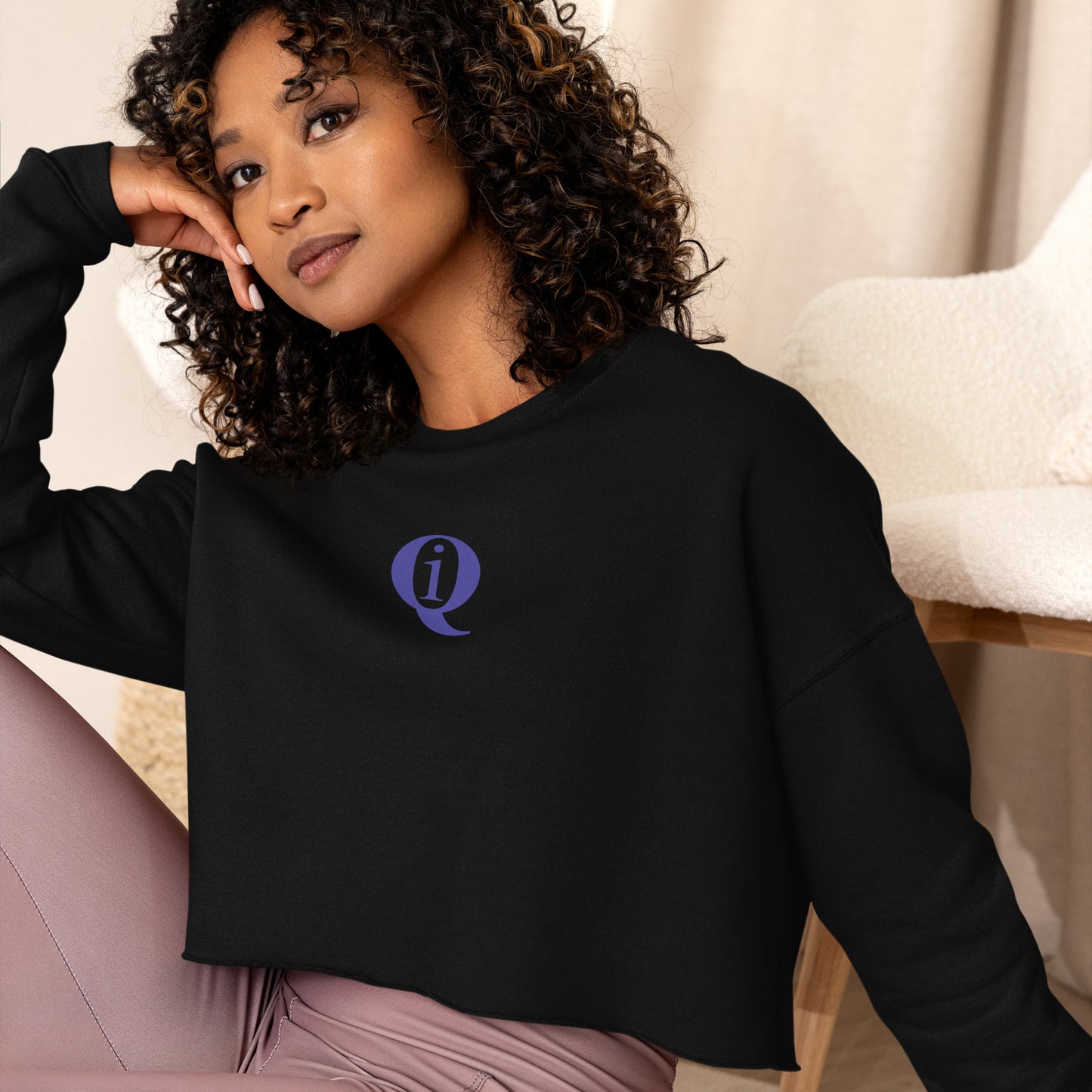 IQ Fashion | Crop Sweatshirt